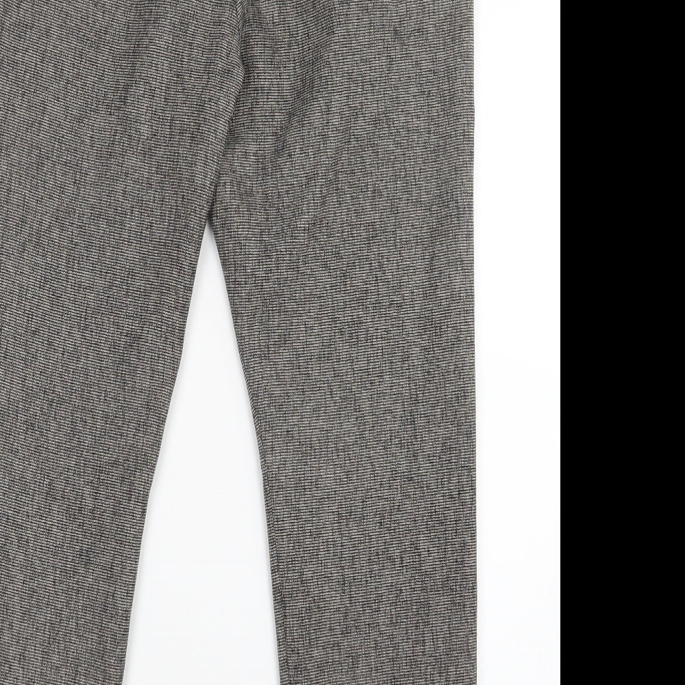 NEXT Womens Black   Trousers  Size 12 L27 in
