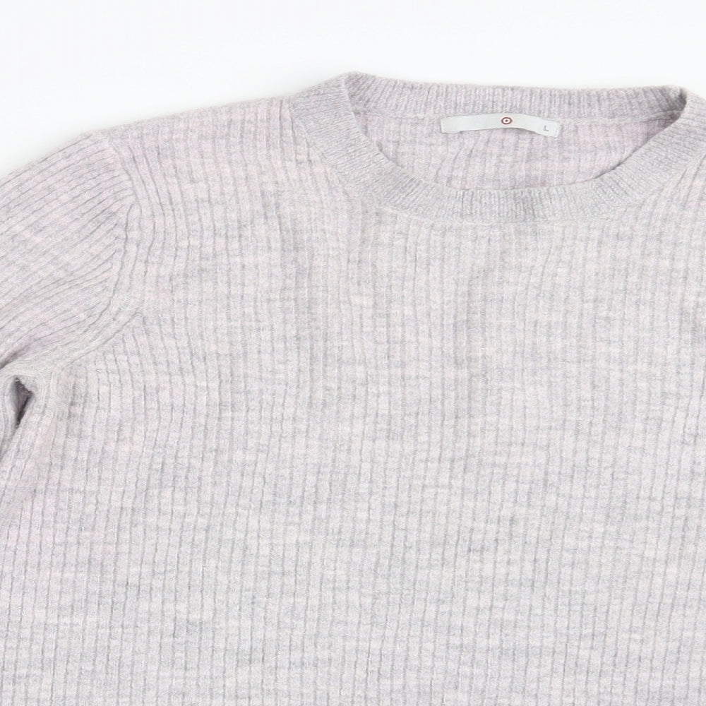 Preworn Womens Grey  Knit Pullover Jumper Size L