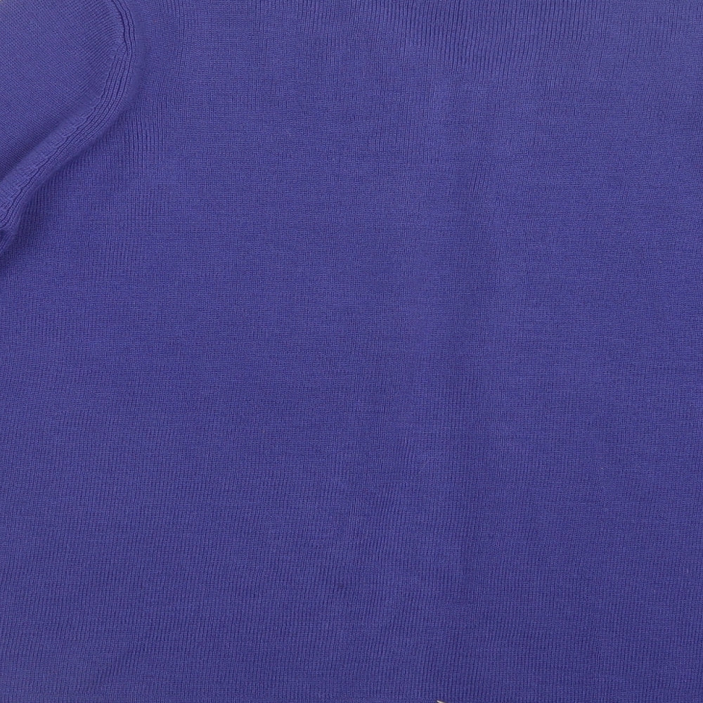 Marks and Spencer Womens Purple  Knit Cardigan Jumper Size 16