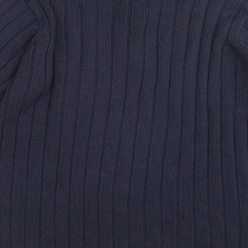 MALDINI Mens Blue  Knit Pullover Sweatshirt Size L
