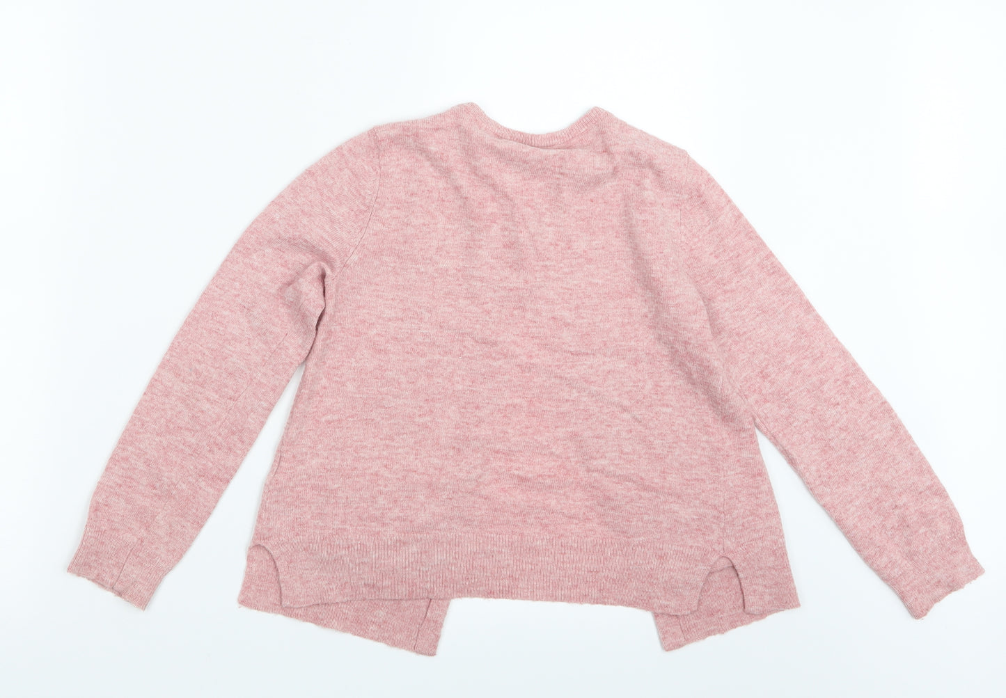John Lewis Girls Pink  Knit Cardigan Jumper Size 9 Years