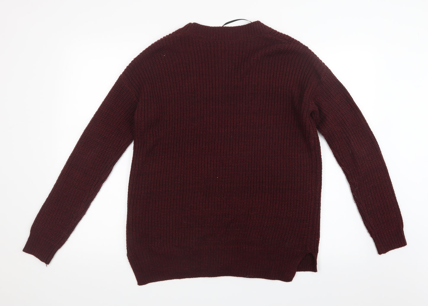 FOREVER 21 Womens Purple  Knit Cardigan Jumper Size S