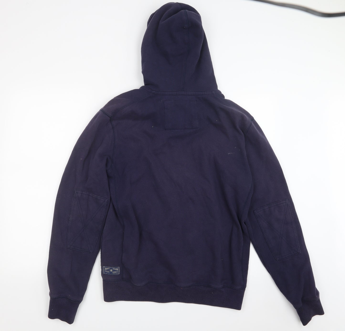 Marks and Spencer Mens Blue   Full Zip Hoodie Size M