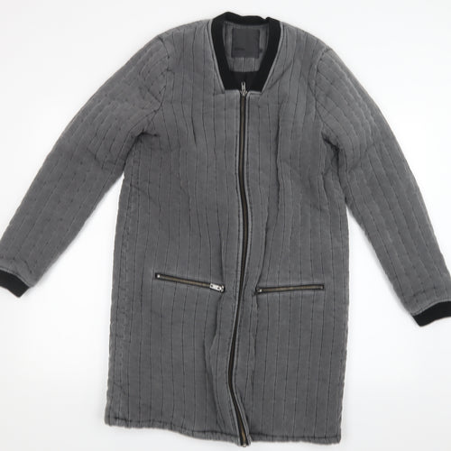 Minimum Womens Grey   Jacket  Size 8