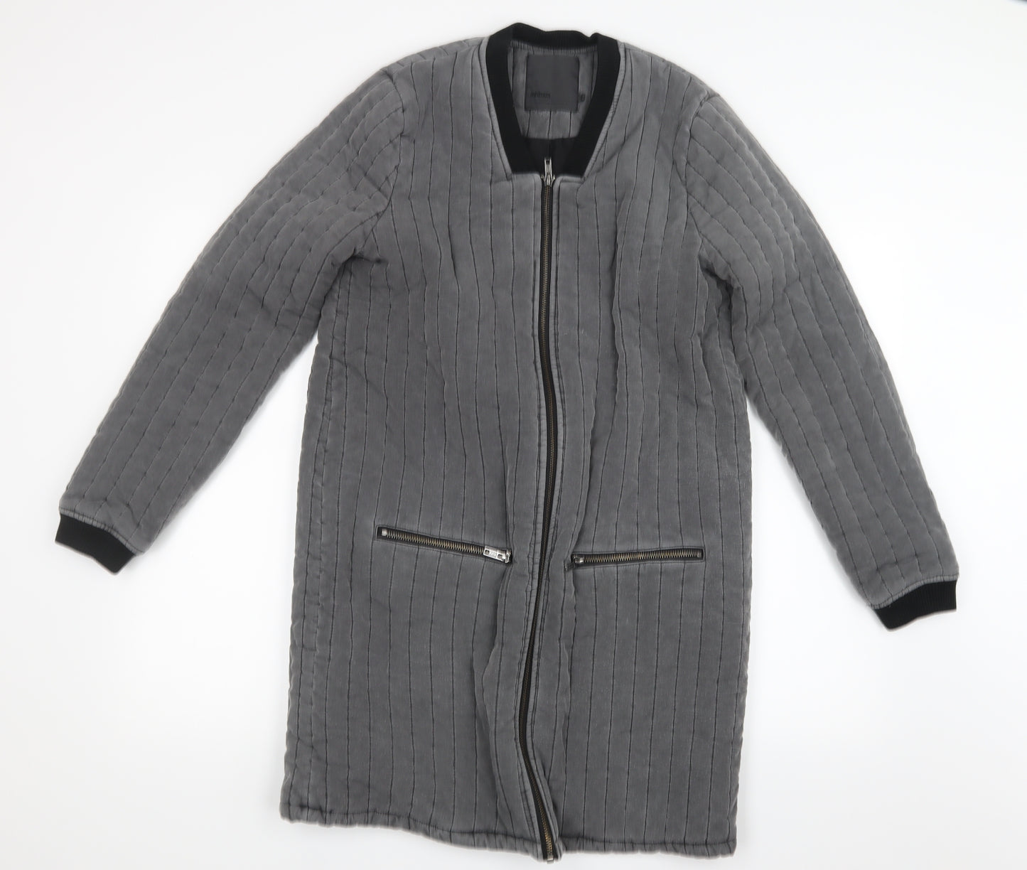 Minimum Womens Grey   Jacket  Size 8