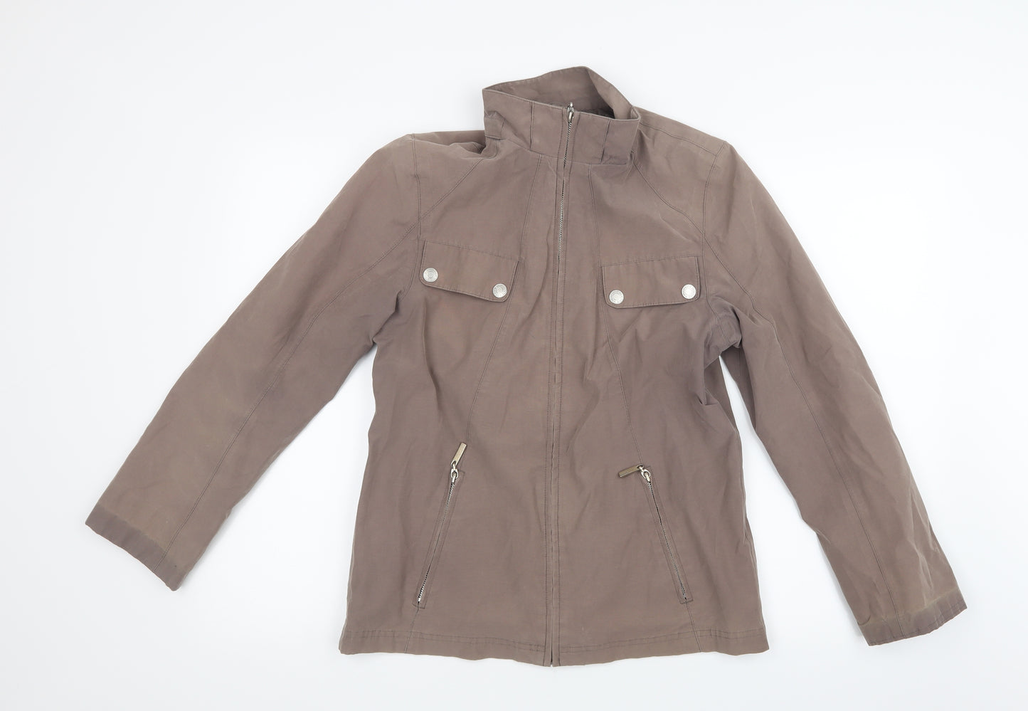 Maine Womens Beige   Jacket  Size 10