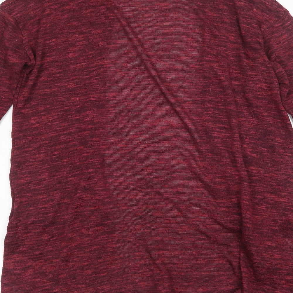 Divided by H&M Womens Pink  Knit Cardigan Jumper Size S