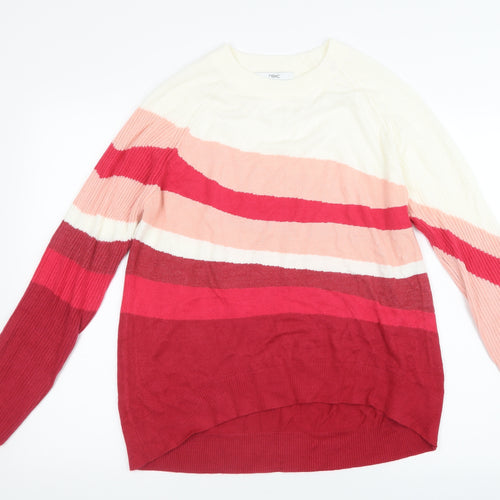 NEXT Womens Pink  Knit Pullover Jumper Size S