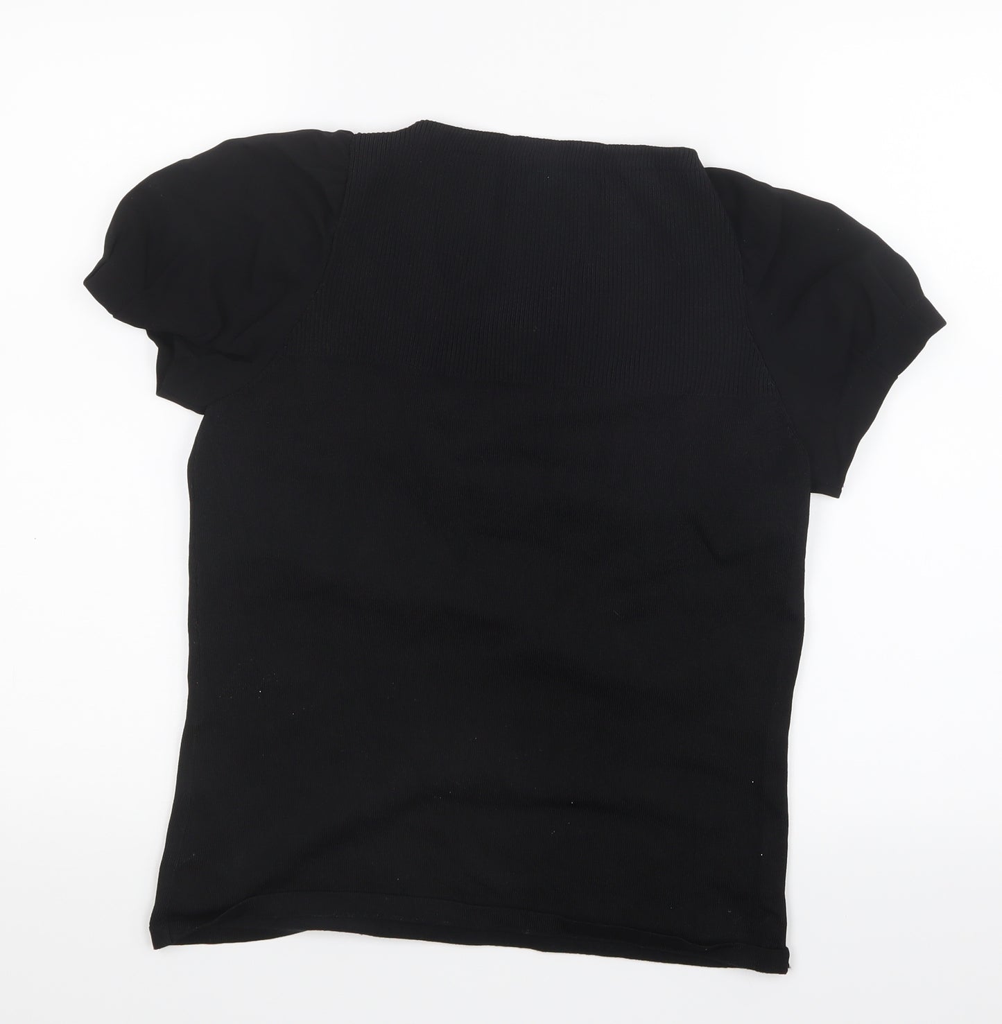 Jesire Womens Black   Basic T-Shirt Size L