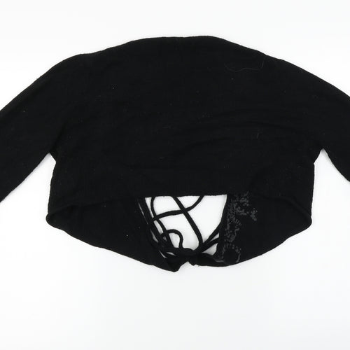 sandwhich  Womens Black   Cardigan Jumper Size L