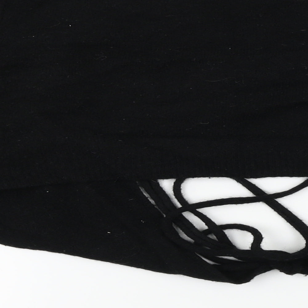 sandwhich  Womens Black   Cardigan Jumper Size L
