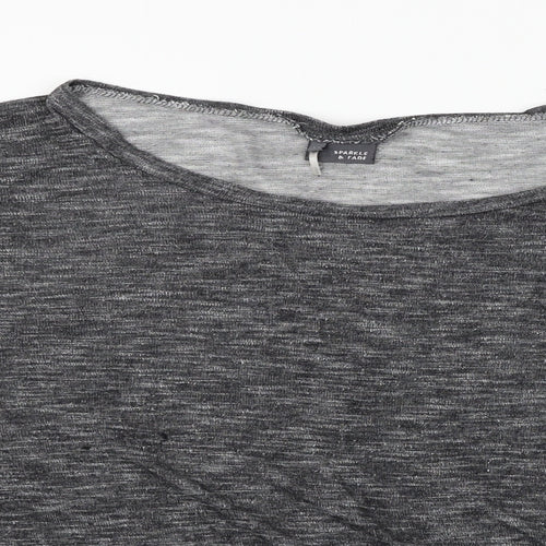 Sparkle & Fade  Womens Grey   Pullover Jumper Size M