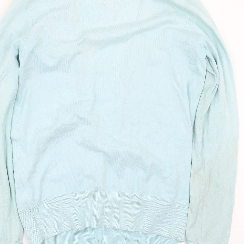 EC Womens Blue   Cardigan Jumper Size S