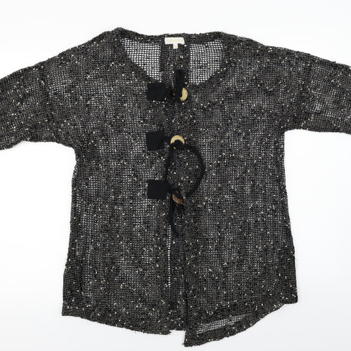 Florence  Womens Black   Cardigan Jumper Size M