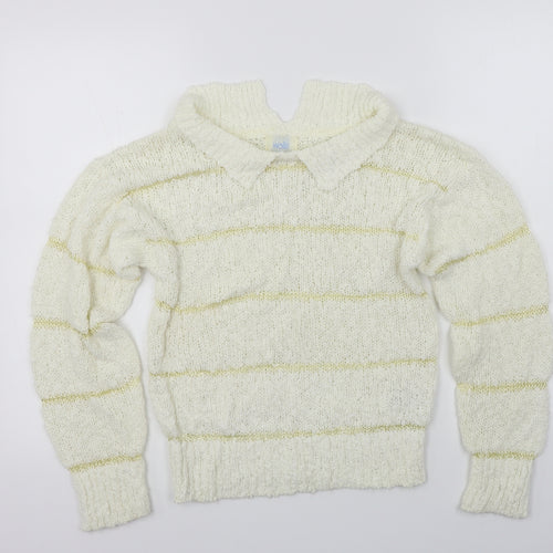 Wallis  Womens Ivory   Pullover Jumper Size S