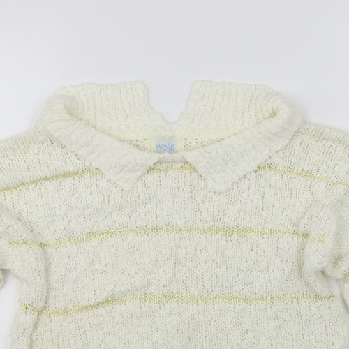 Wallis  Womens Ivory   Pullover Jumper Size S