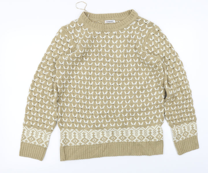 Damart  Womens Brown   Pullover Jumper Size 14