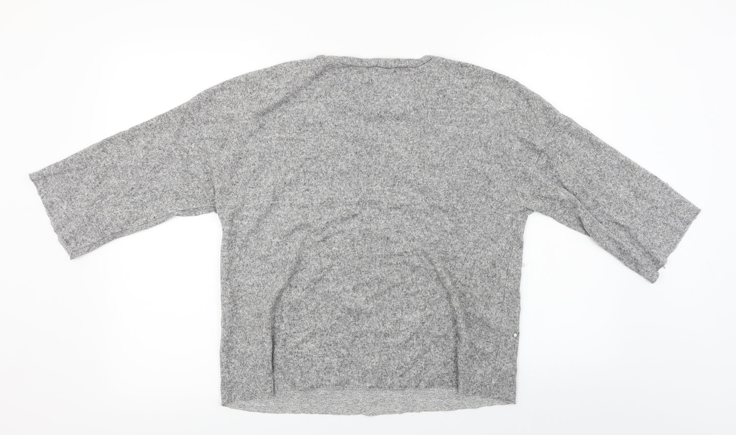Zara Womens Grey   Pullover Jumper Size M