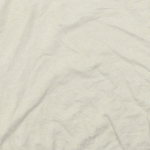 Pure Womens Beige   Basic T-Shirt Size 8