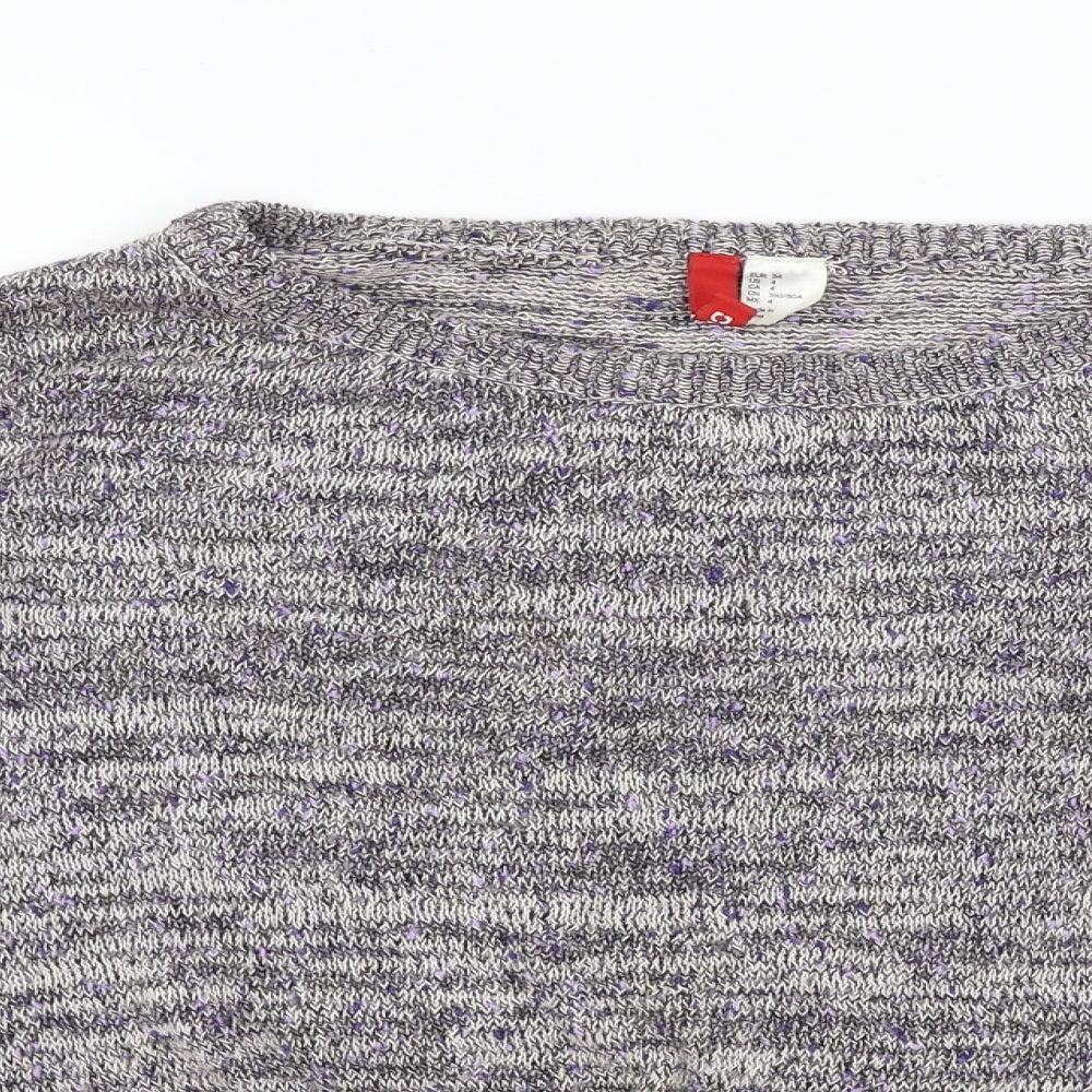 H&M  Womens Purple   Pullover Jumper Size 8