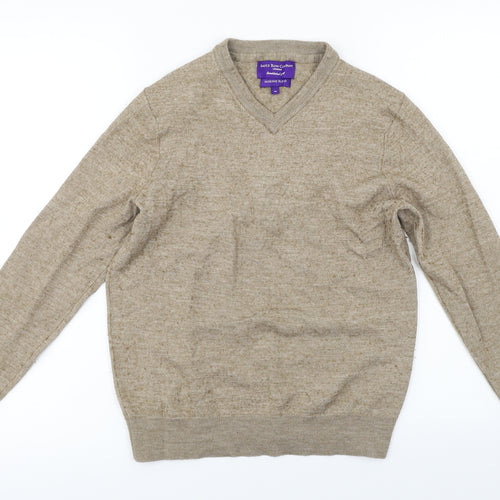 Saville Row  Womens Brown   Pullover Jumper Size M