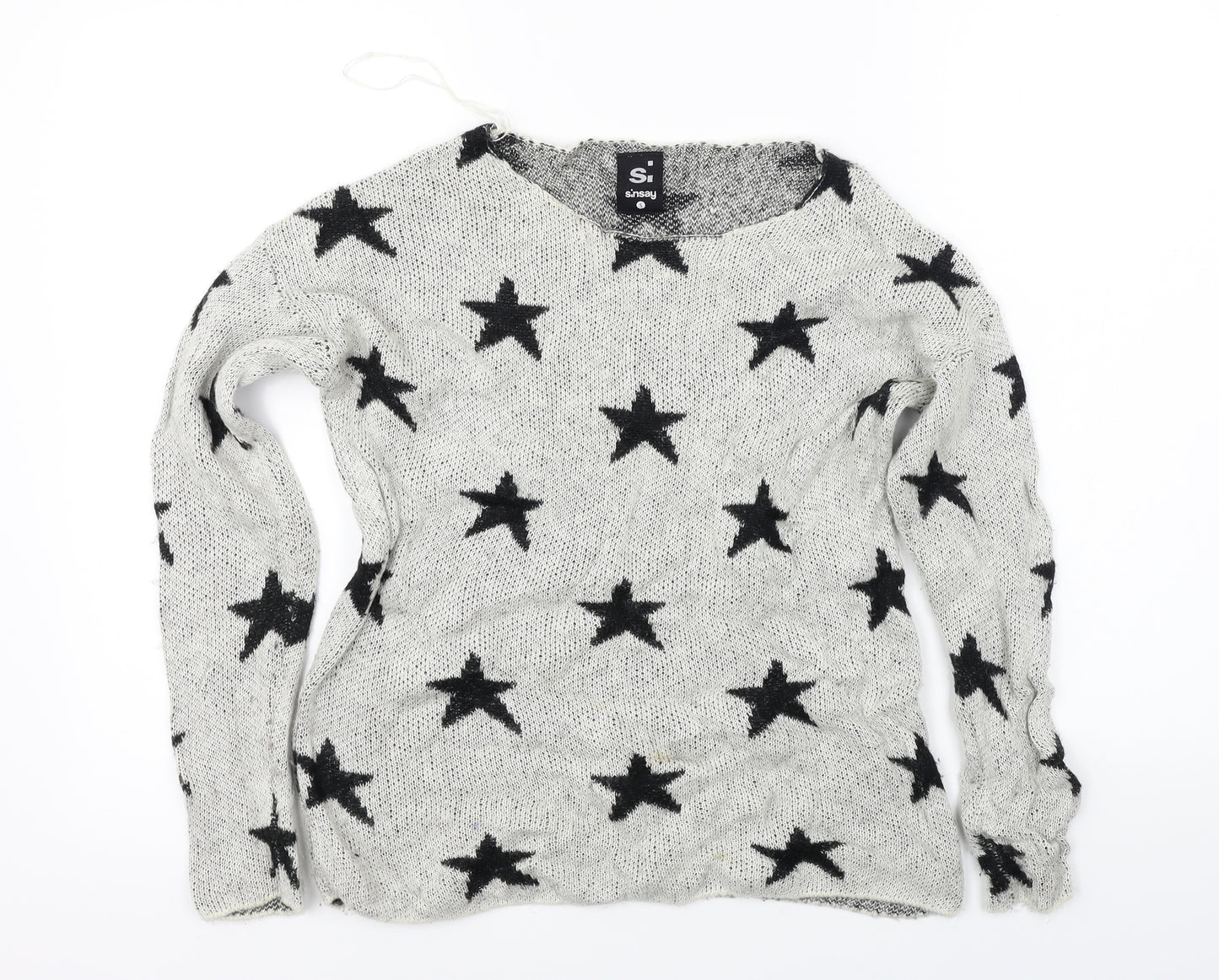 s nsay  Womens Grey   Pullover Jumper Size S