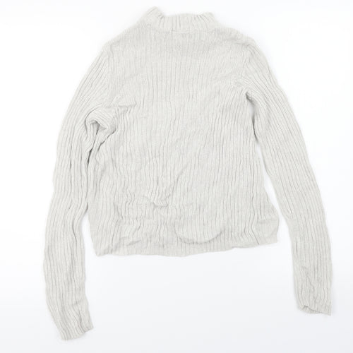 H&M  Womens Grey   Pullover Jumper Size XS