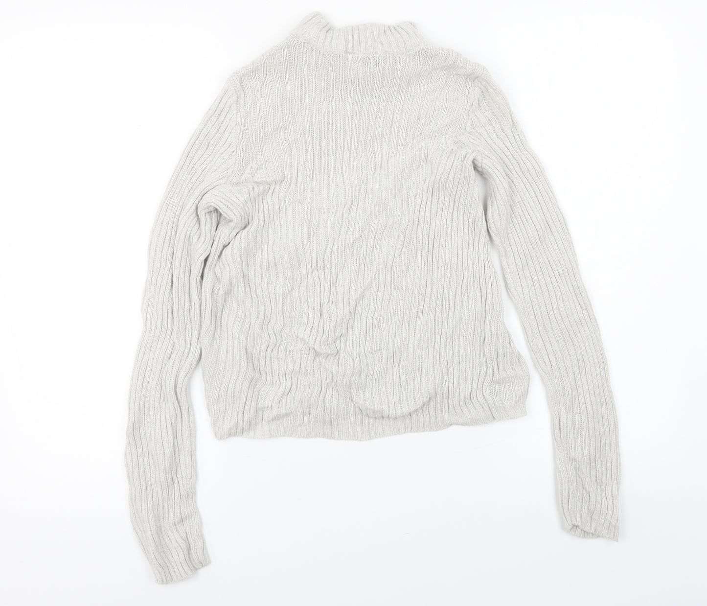 H&M  Womens Grey   Pullover Jumper Size XS