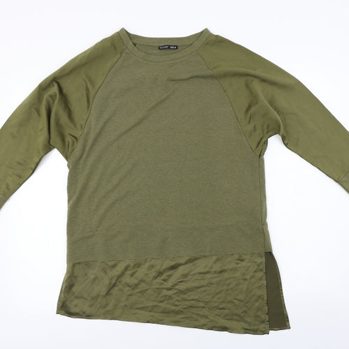 Zara Womens Green   Pullover Jumper Size M