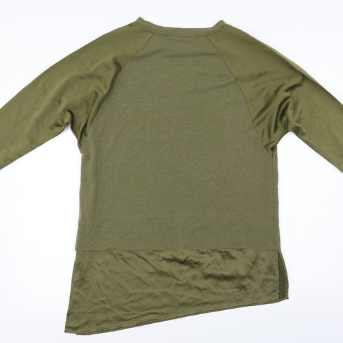 Zara Womens Green   Pullover Jumper Size M