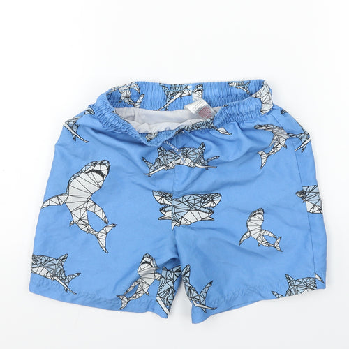 F&F  Girls Blue   Bermuda Shorts Size 8-9 Years