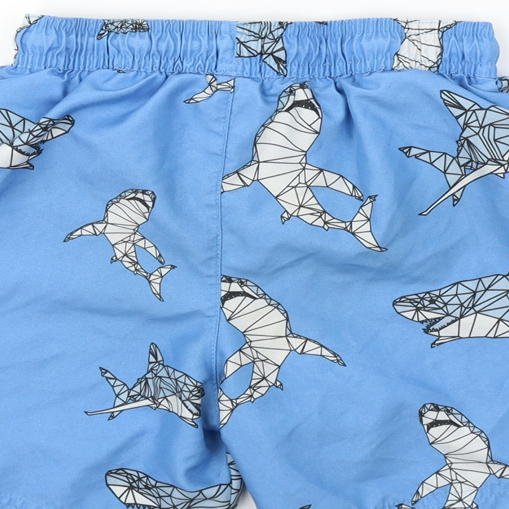 F&F  Girls Blue   Bermuda Shorts Size 8-9 Years