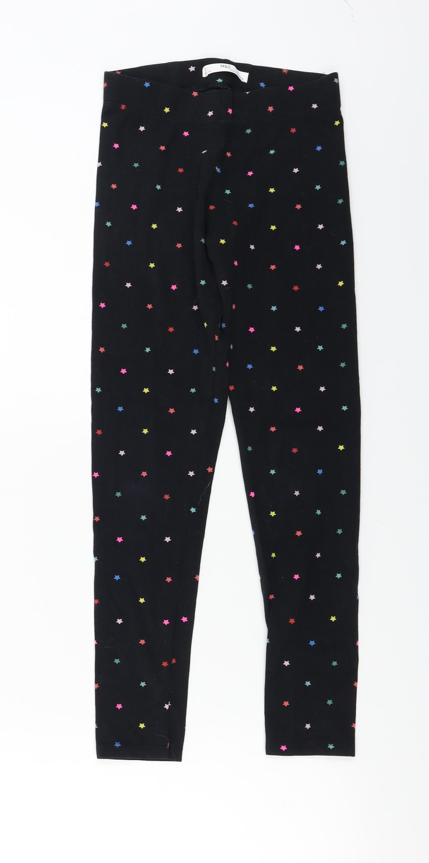 Marks and Spencer  Girls Black   Jogger Trousers Size 11 Years