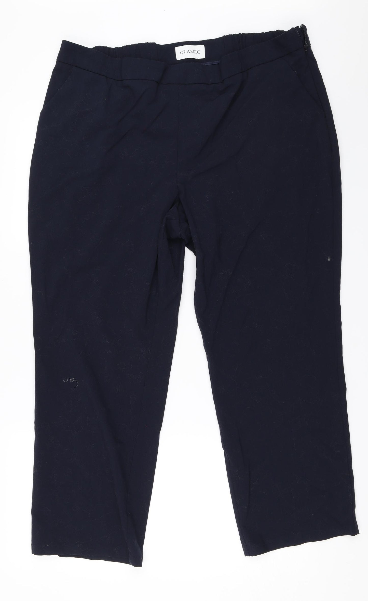 Marks and Spencer Womens Blue   Trousers  Size 20 L26 in