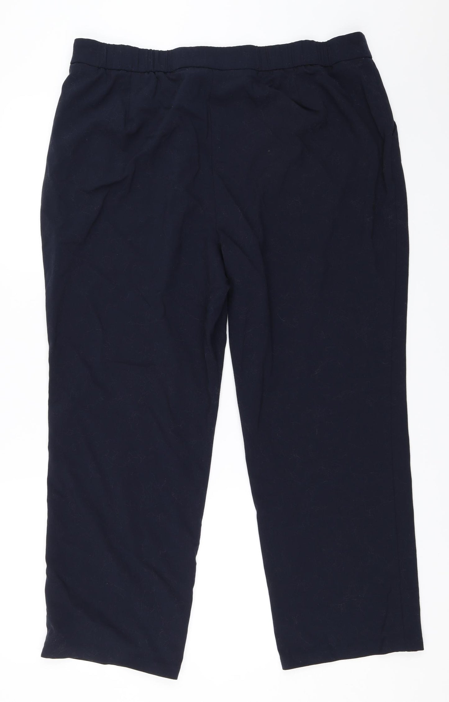 Marks and Spencer Womens Blue   Trousers  Size 20 L26 in