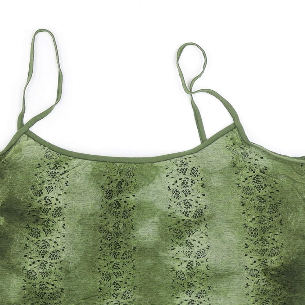 Per Una Womens Green   Camisole Blouse Size 18