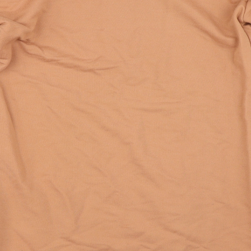 Boohoo Womens Orange   Jumper Dress  Size 10