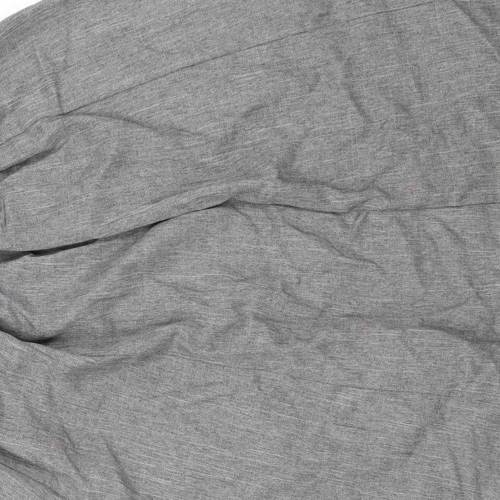 Preworn Womens Grey   Flare Skirt Size 12