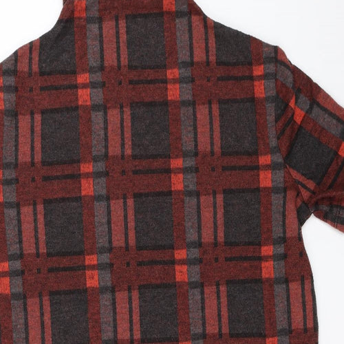 Select Womens Red Check  Mini  Size 10