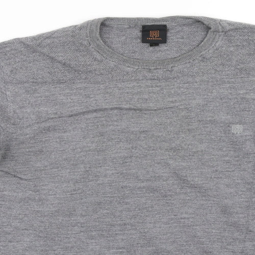 Freesoul Womens Grey   Pullover Jumper Size S