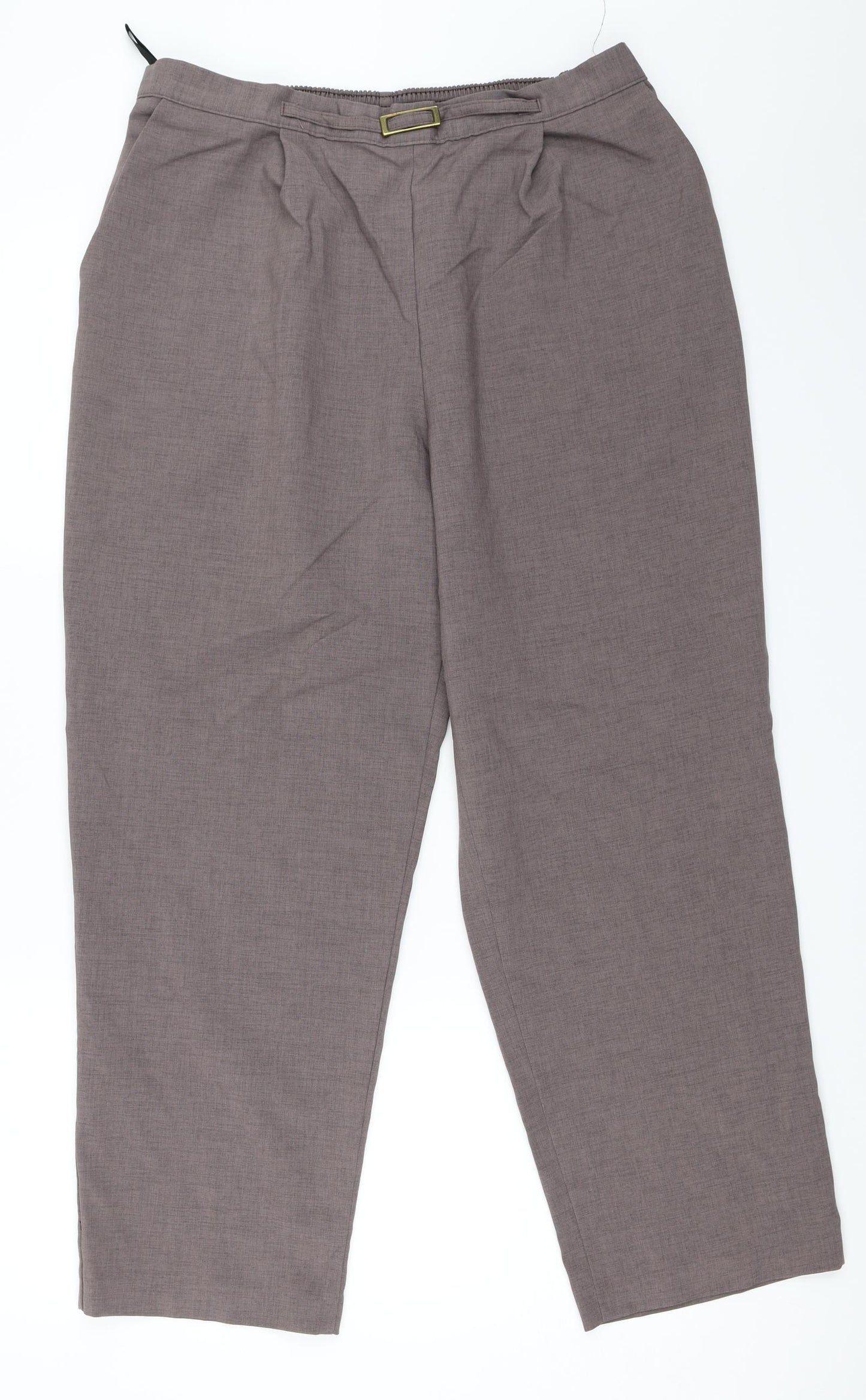 BHS Womens Purple   Trousers  Size 16 L26.5 in