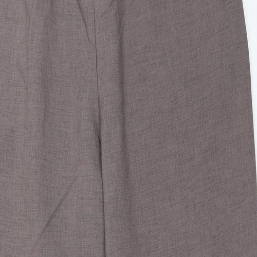 BHS Womens Purple   Trousers  Size 16 L26.5 in