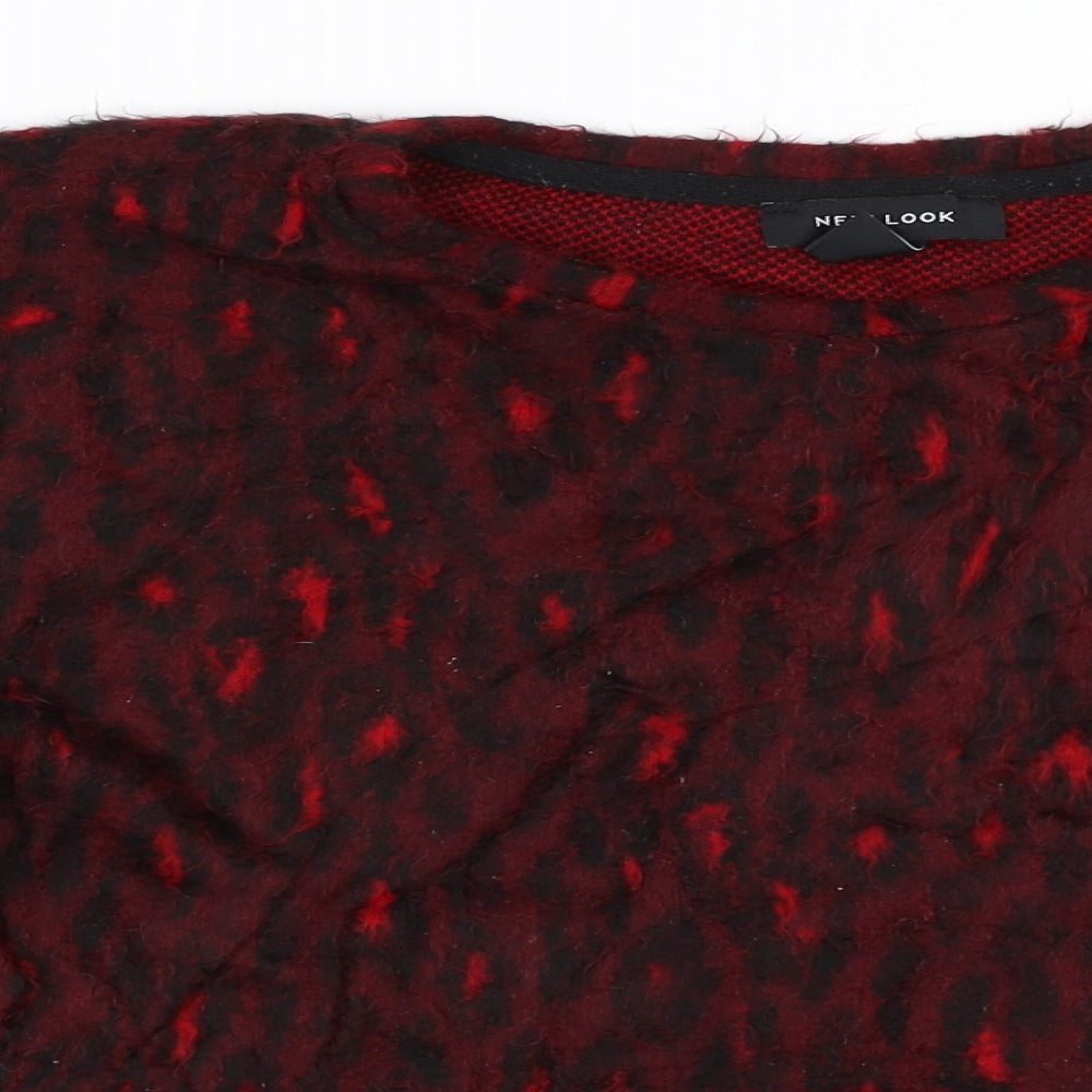 New Look Womens Red   Pullover Jumper Size S
