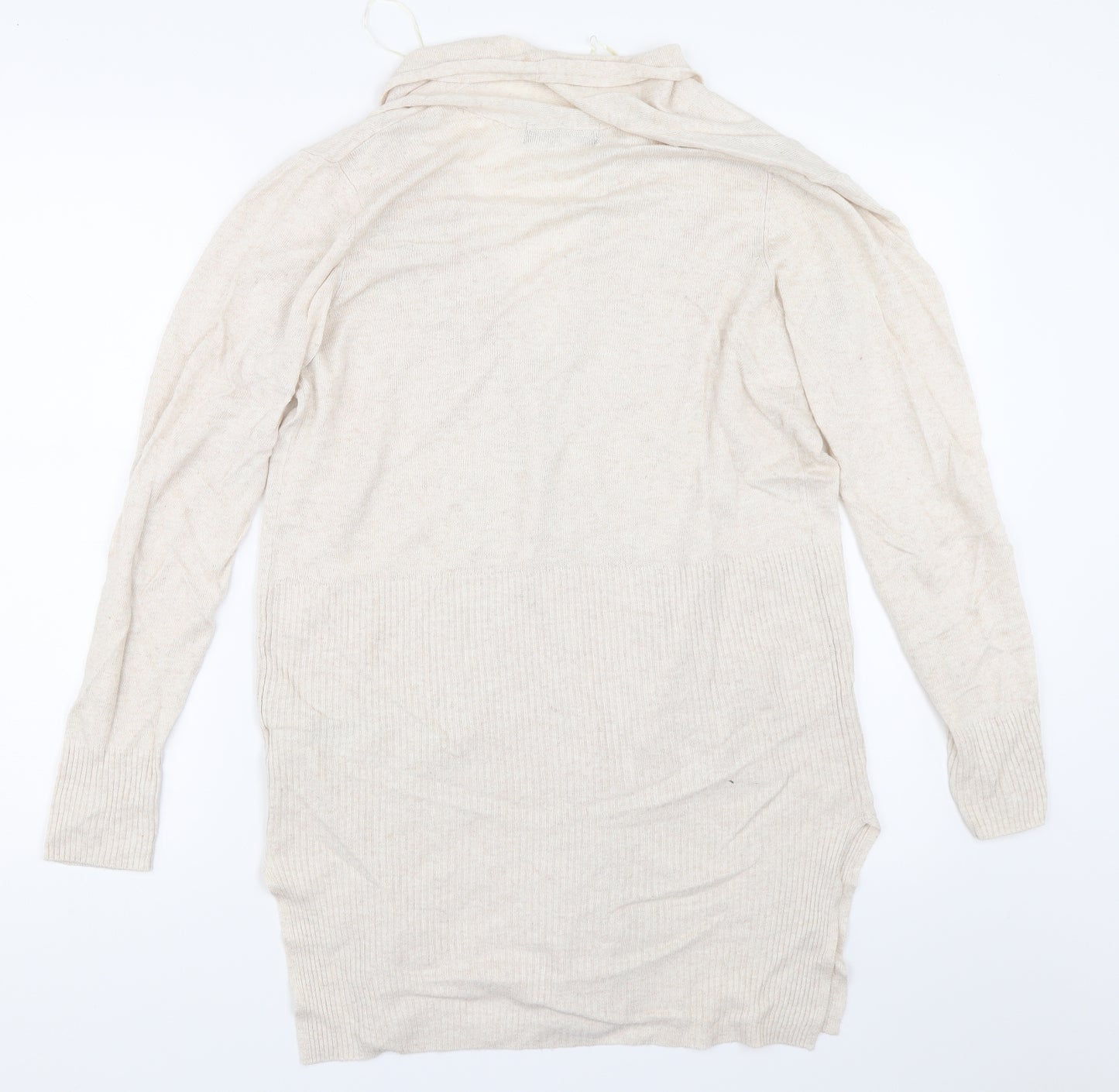 Marks and Spencer Womens Beige   Cardigan Jumper Size M