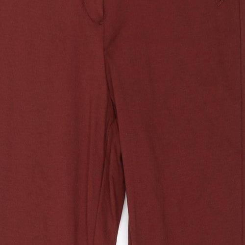 George Womens Red   Capri Trousers Size 10 L26.5 in