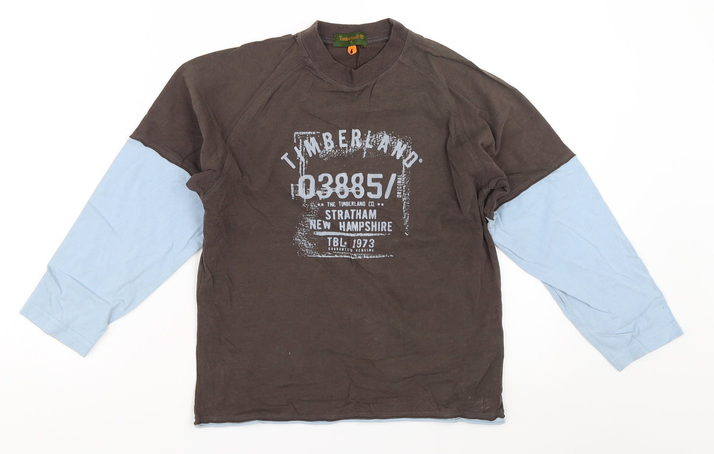 Timberland Boys Brown   Basic T-Shirt Size 8 Years