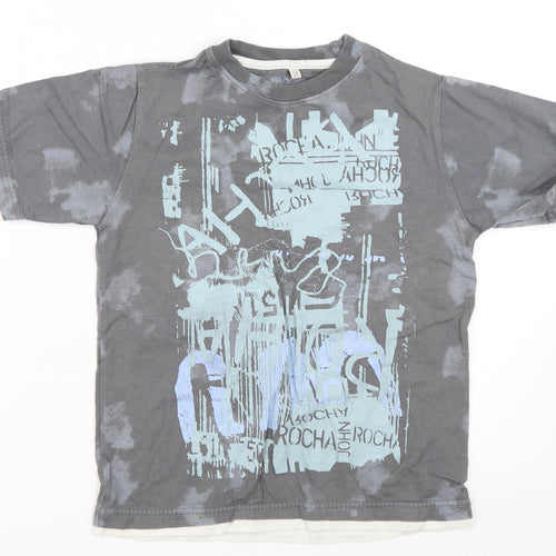 RJR.John Rocha Boys Grey   Basic T-Shirt Size 7-8 Years