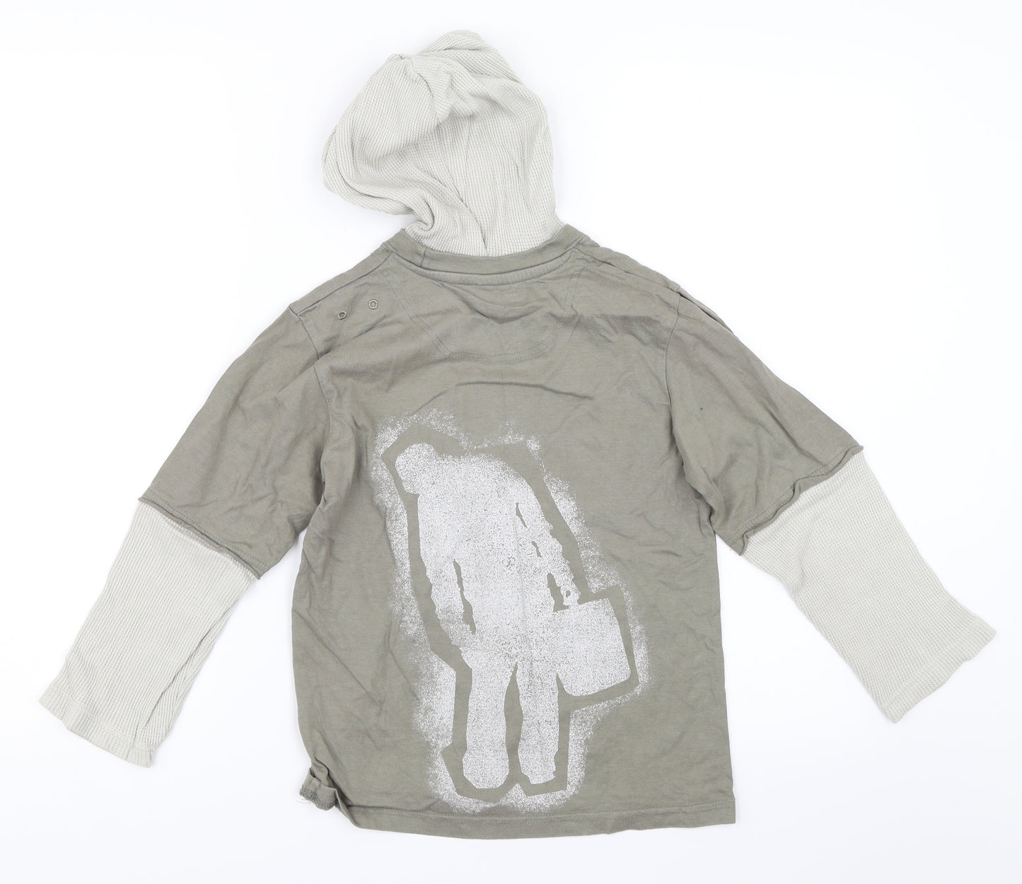 RJR.John Rocha Boys Beige   Pullover Hoodie Size 7-8 Years