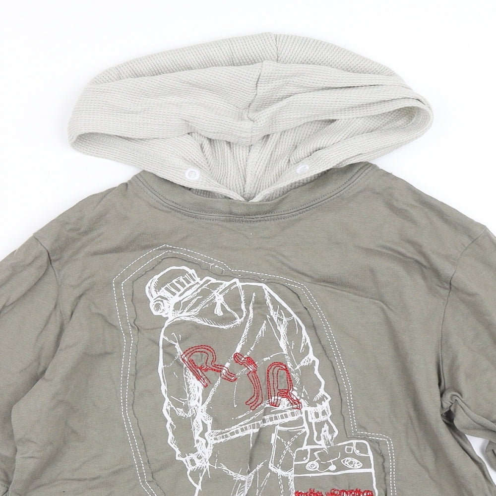 RJR.John Rocha Boys Beige   Pullover Hoodie Size 7-8 Years