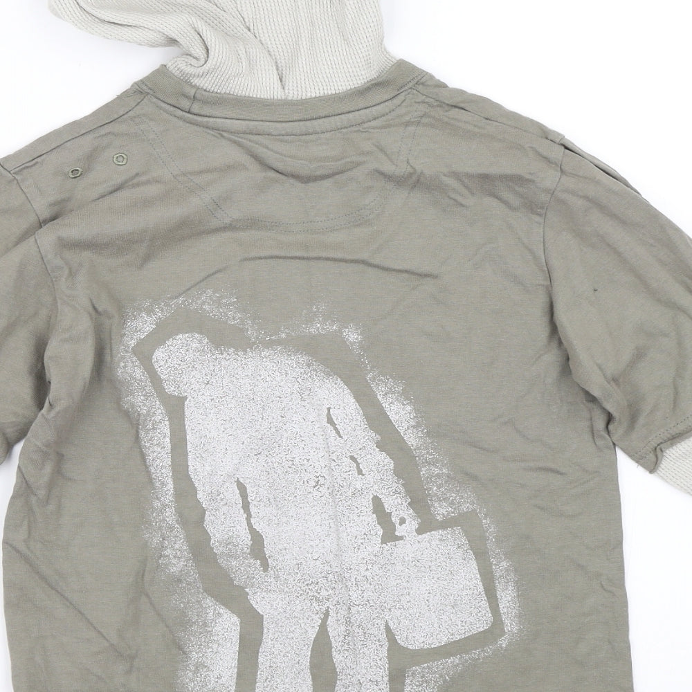 RJR.John Rocha Boys Beige   Pullover Hoodie Size 7-8 Years